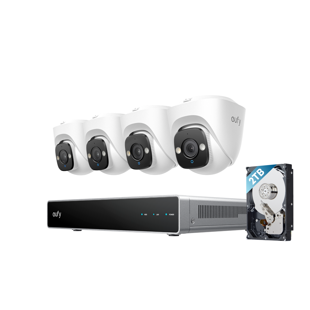 Sistema di Sicurezza NVR PoE eufy E41
