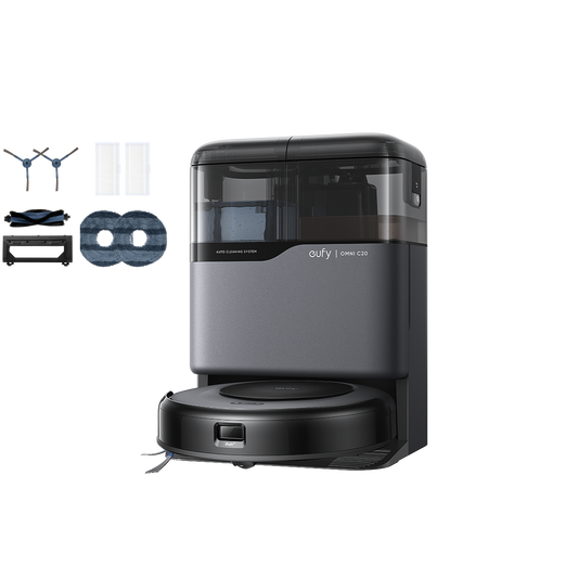 eufy Robot aspirapolvere Omni C20 +  Kit accessori