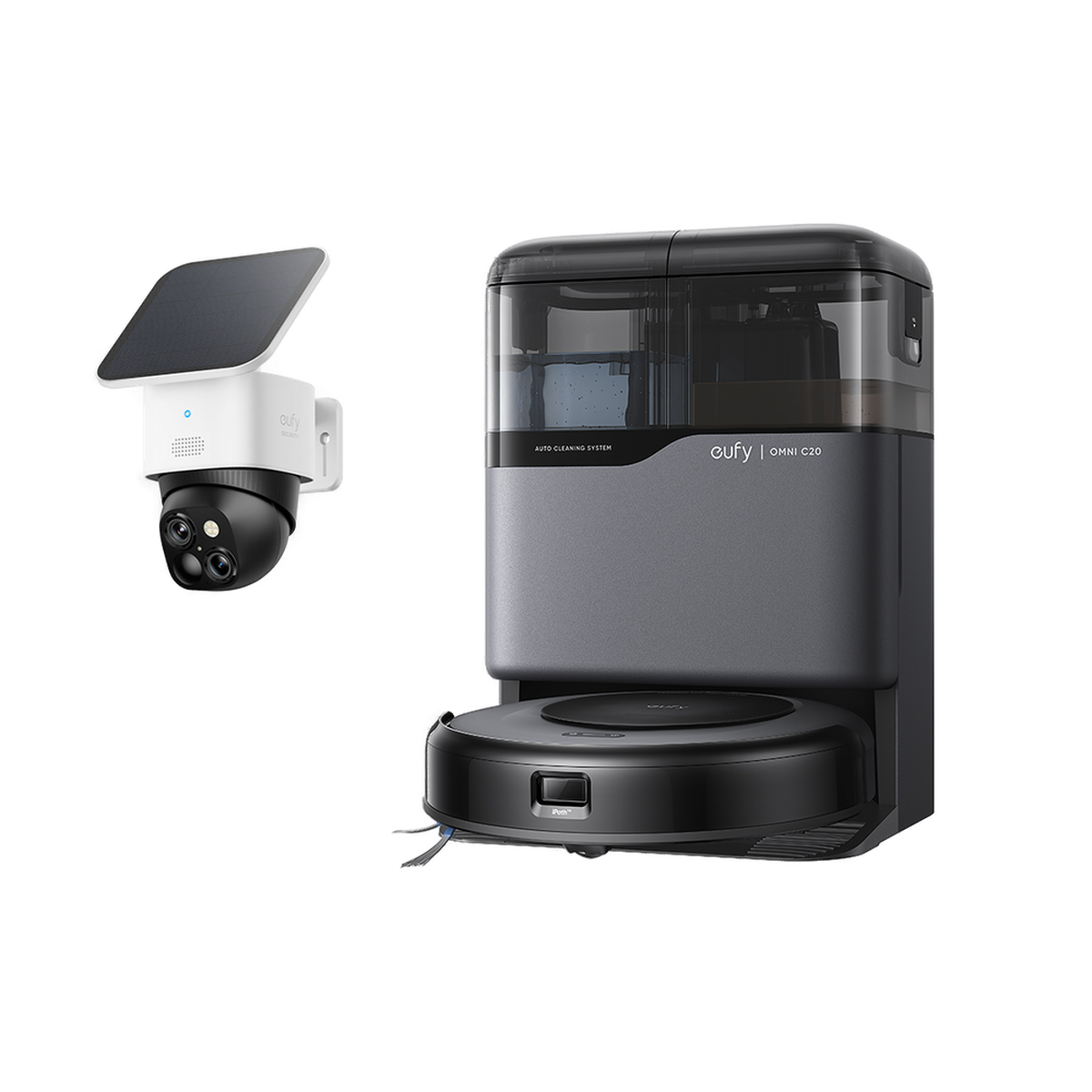eufy Robot aspirapolvere Omni C20 + SoloCam S340