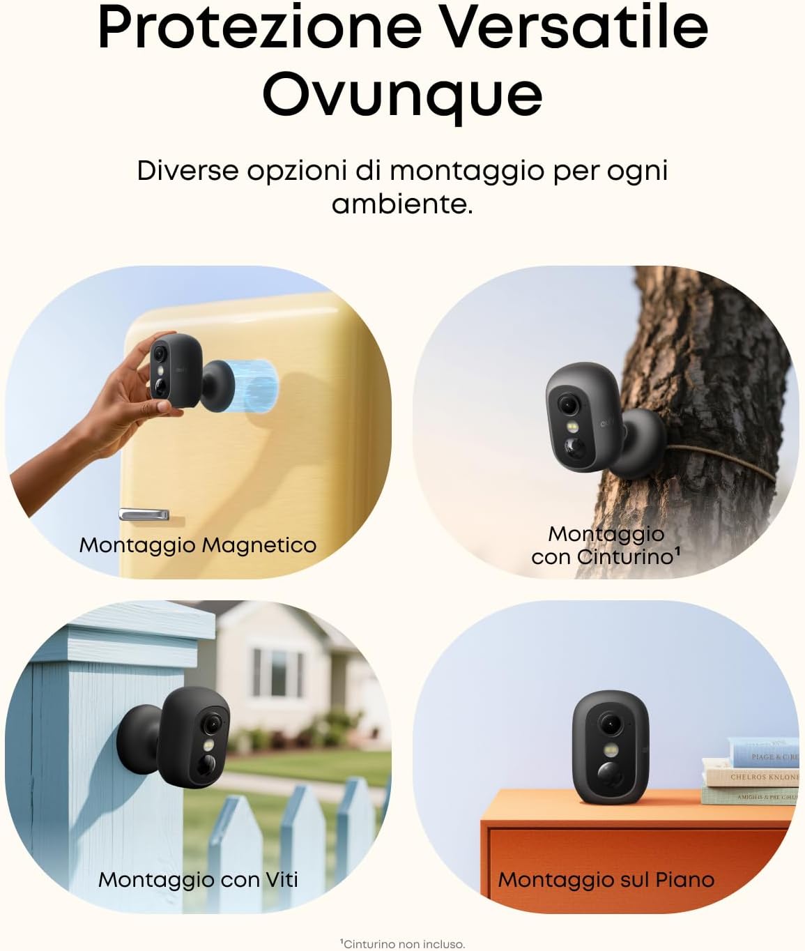 eufy Security eufyCam C35 - 4 Telecamere