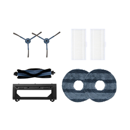 Set di ricambi eufy per Omni C20 – 4 spazzole laterali, 2 filtri, 1 spazzola a rullo e protezione per spazzola