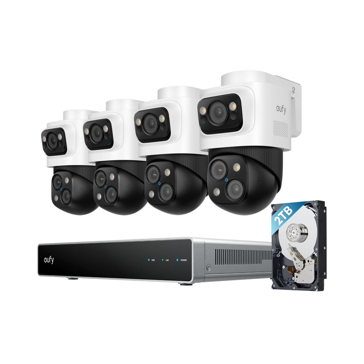 Sistema di Sicurezza eufy PoE NVR S4 Max