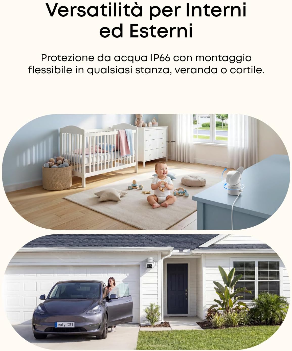 eufy Cam C31, 2-Pack
