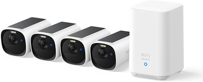 eufy Security eufyCam E40 4-Cam Kit (HomeBase 2)