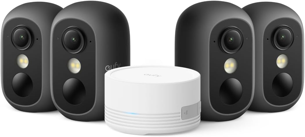 eufy Security eufyCam C35 4 Telecamere