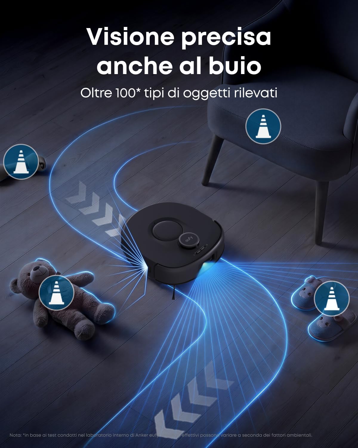 Anker eufy Robot Aspirapolvere Omni C30 Edge