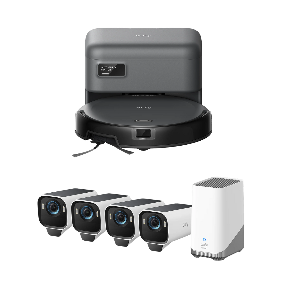 eufy  C10+Kit EufyCam S3 Pro con 4 Telecamere