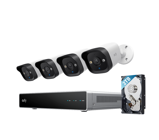 Sistema di Sicurezza NVR PoE eufy E40