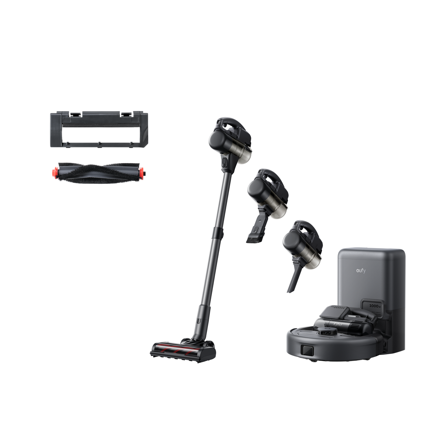 Robot Aspirapolvere 3-in-1 E20 eufy + eufy Spazzola rotante e protezione per la spazzola