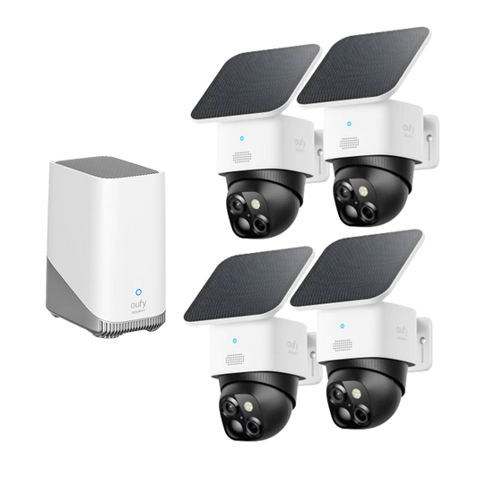 SoloCam S340 (Confezione da 4 telecamere) + HomeBase S380