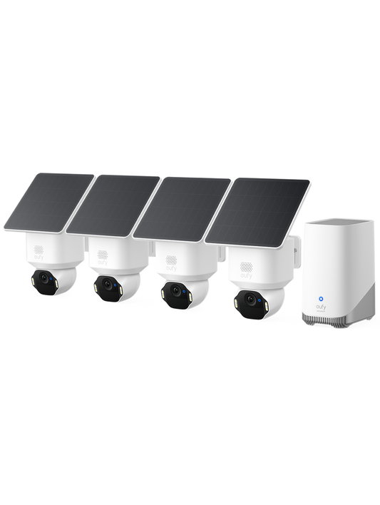 Kit di 4 telecamere eufy Security SoloCam E42 (HomeBase S380)