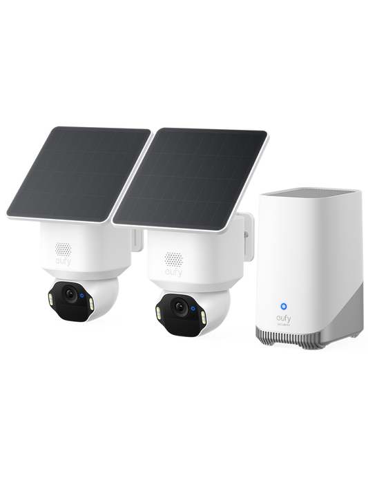 Kit di 2 telecamere eufy Security SoloCam E42 (HomeBase S380)