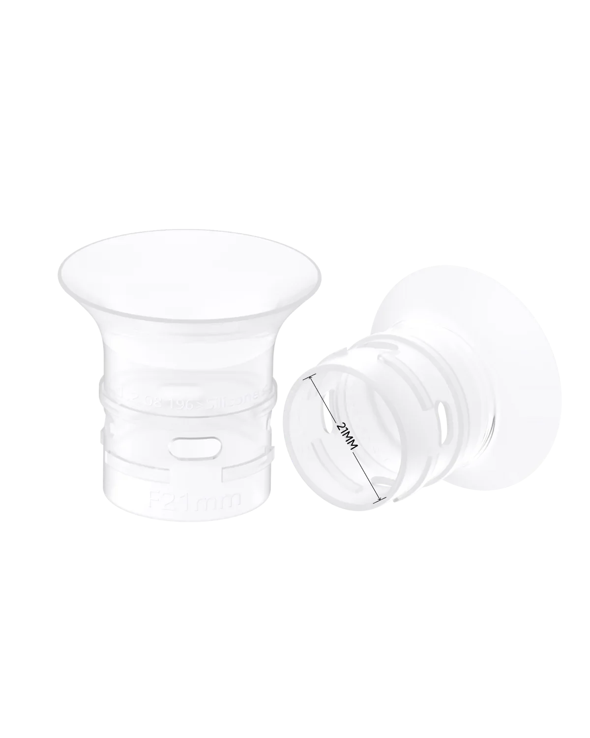 Inserti riduttori originali eufy da 21 mm (confezione da 2) per tiralatte S1/S1 Pro
